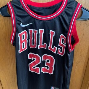 NBA Black Jersey Patch with Red, Blue and White Logo